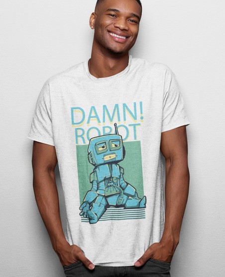 damn robot t-shirt sri lanka