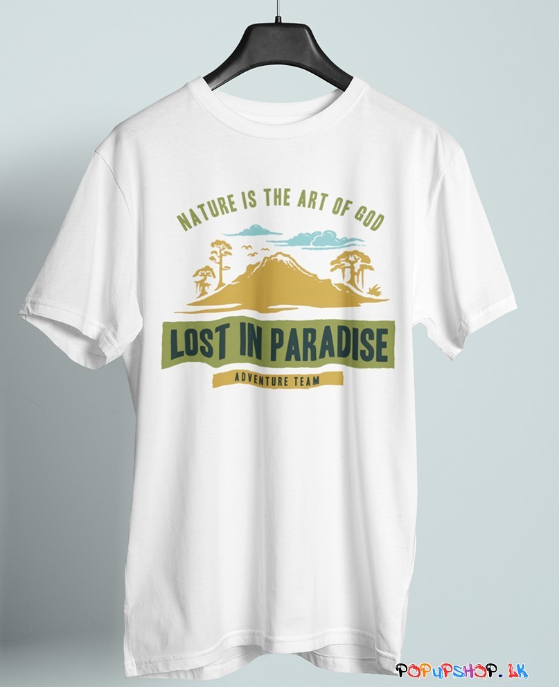 ROUND NECK T SHIRT LOST PARADISE