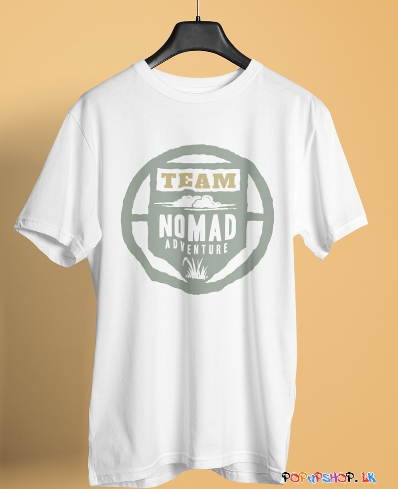 Team Nomad Adventure T-Shirt | Travel Tees | Shop Online Sri Lanka